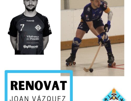 Joan Vázquez renova pel Patí un any més