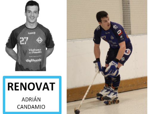 Adrián Candamio, un any més al Digittecnic Vilafranca